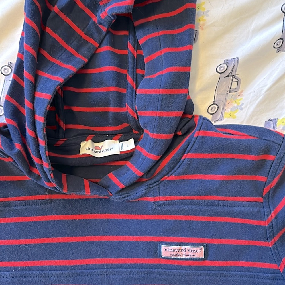 Vineyard Vines Women’s Striped Hoodie Size Large